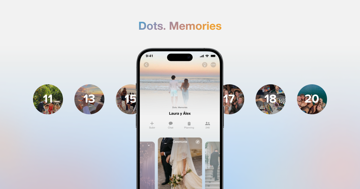 Vista previa de la app Dots: Memories